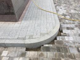 Радиальные бордюры из Санарского гранта , фото Купить Радиальные бордюры из Санарского гранта в Сыктывкаре